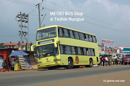 Metro Bus, Ghana, STC, Transportation, Transport in Ghana, Bus in Ghana, TroTro,