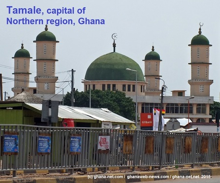 Tamale, Mosque, Northern Ghana, West Africa, Tourism,