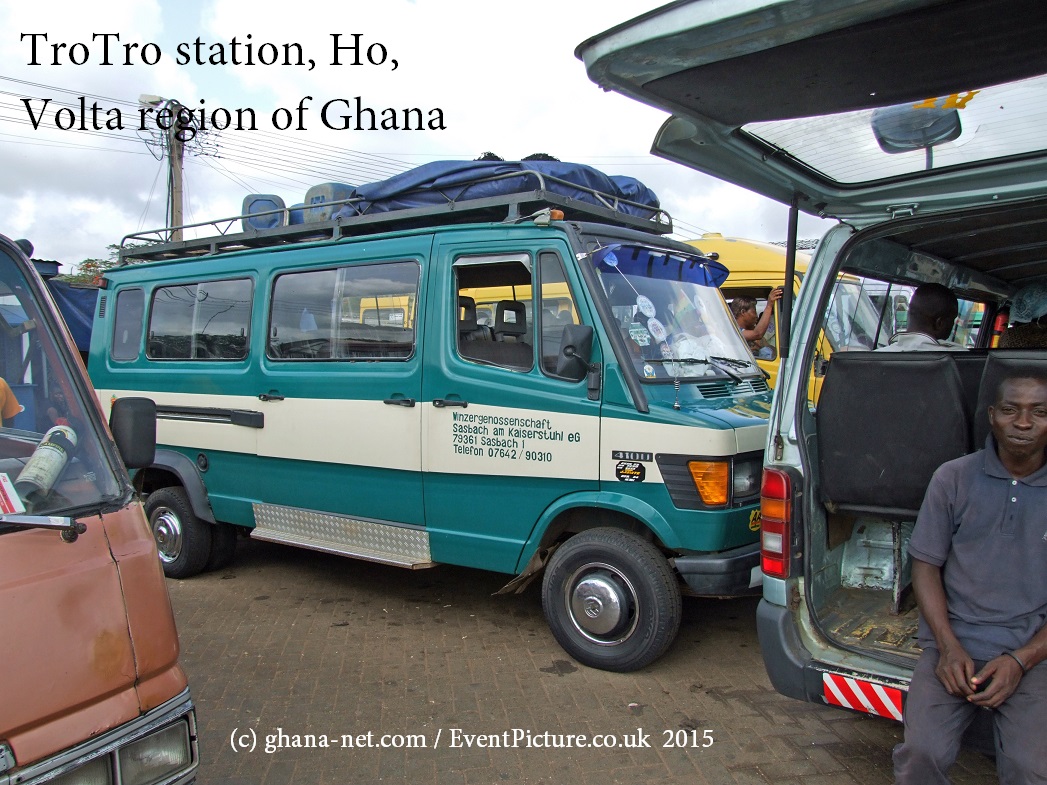 Bus, Accra, Aburi, Transport, TroTro, Ghana, Ho, Volta 
