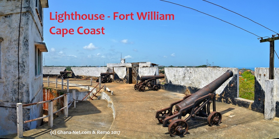 Cape Coast, Cape Coast Castle, Lighthouse Fort William