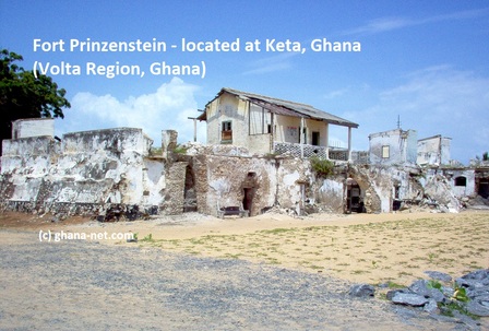 Fort Prinzenstein, Fort Prinsensten, Keta, Ghana, Volta Region, Ghana)