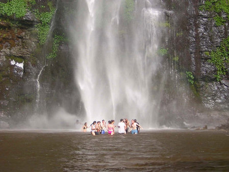 Picture, Wli Waterfall, Volta region, Ghana, Tourism, West Africa,