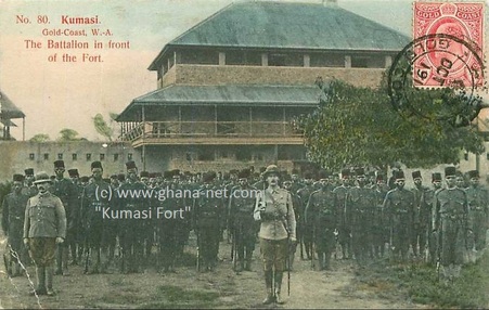 British Gold Coast, occupied Kumasi, Kumasi Fort, Ghana, West Africa, Gold Coast Regiment