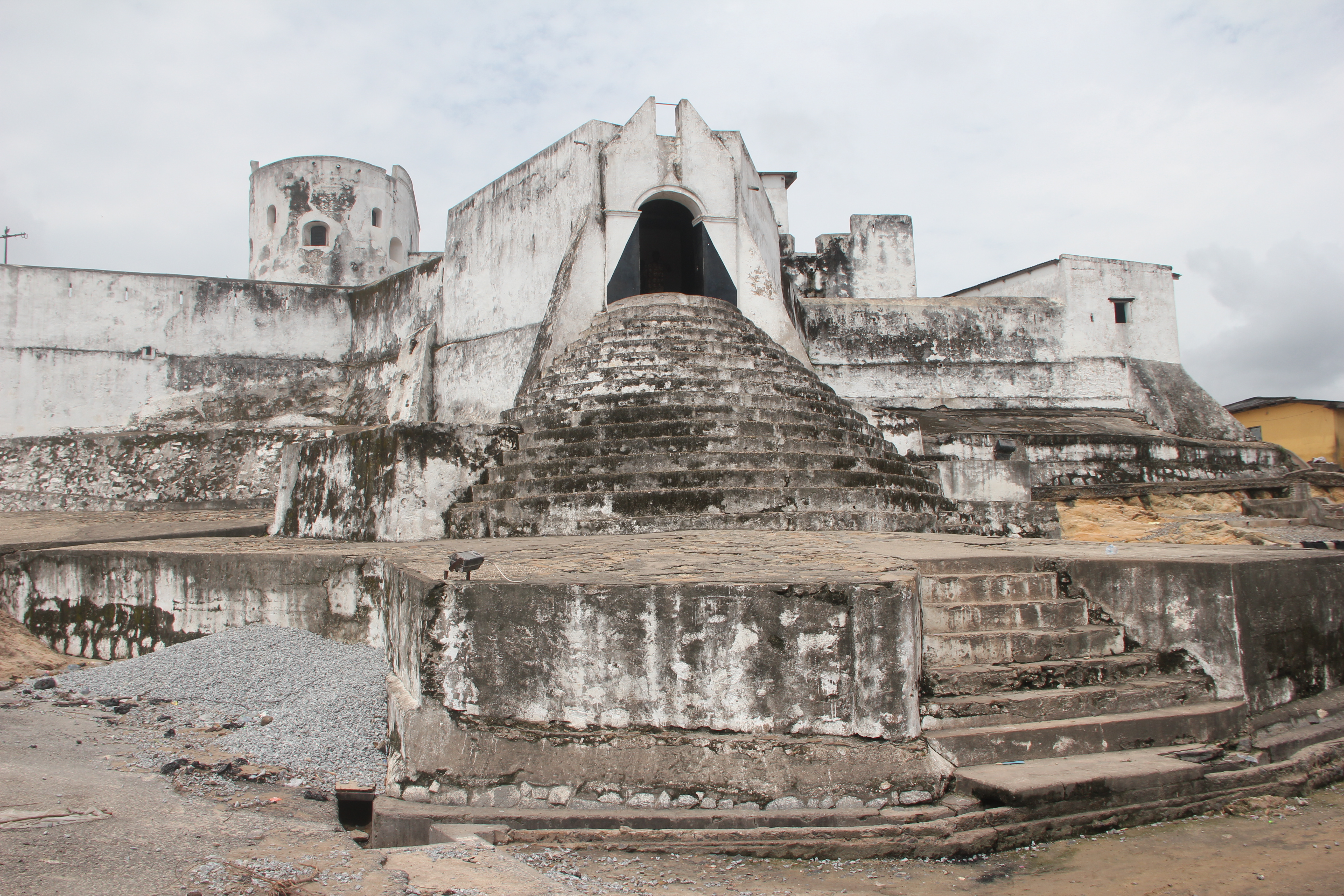 Fort San Sebastian and Shama town, Western Region, Ghana