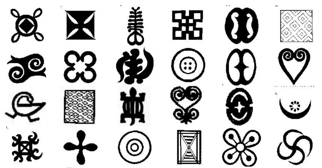 Various Adinkra is one of the highly valued hand-printed and hand-embroidered cloths.