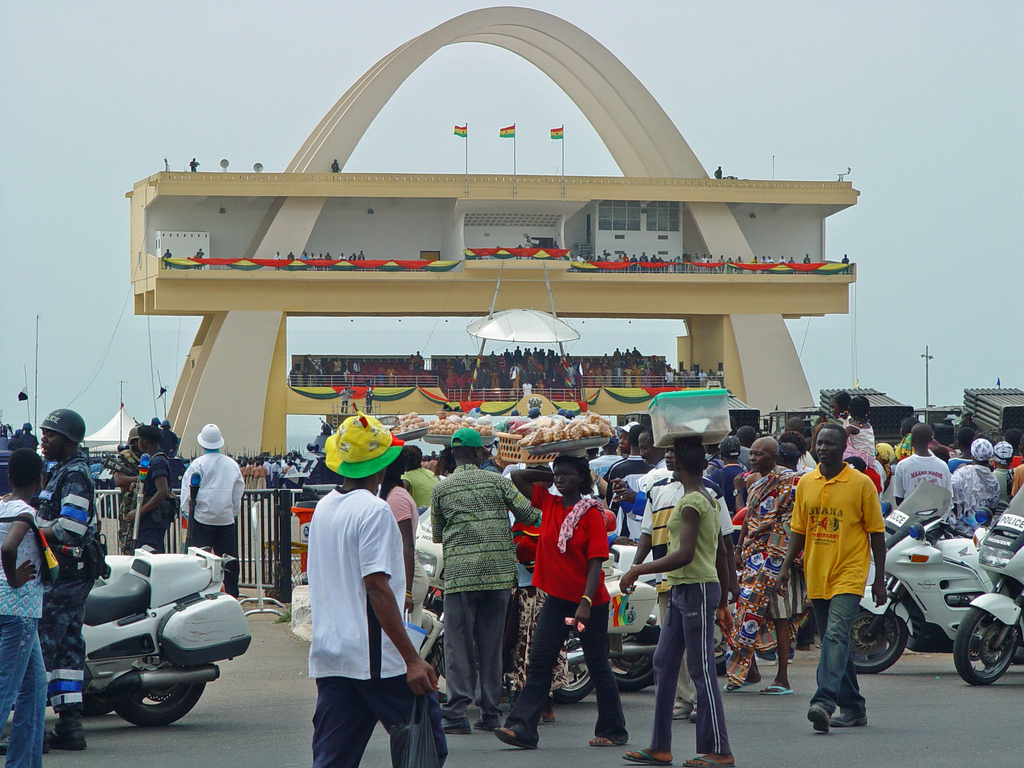 The Independence Arch in Accra, The History of Ghana