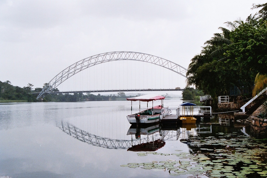 Bridge over the River Volta.