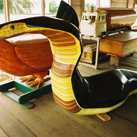 Fantasy Coffins, Paintings, Art sculptures (c) Remo Kurka 