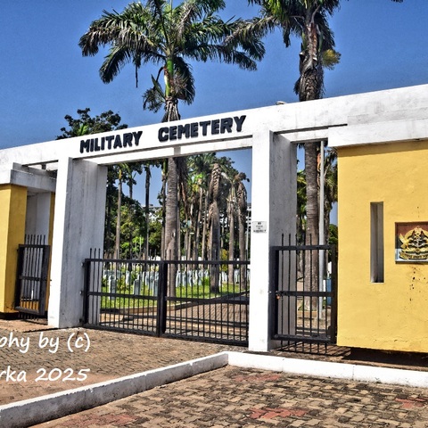 Erased Graves at Osu Military Cemetery - Photo by Remo Kurka