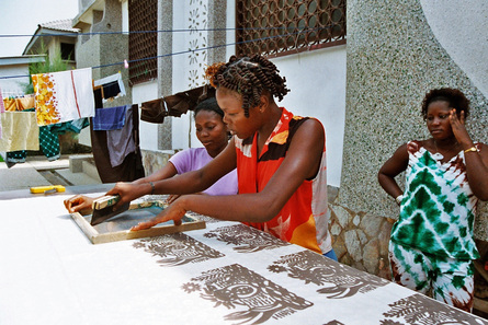 Adinkra is the only African cloth printing tradition of pre-Colonial origin.