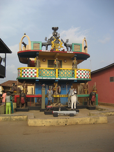 Picture, Mankessim, Posuban Shrine, Ghana, Central region, Ghana Tourism,